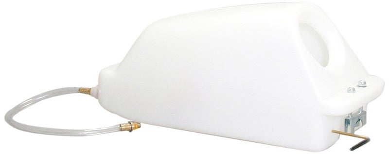40-1000 Solution Tank with Super-Drain Valve, 4 gal, Standard White